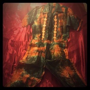 African Print Jumpsuit